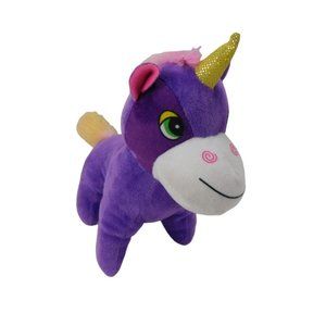 A & A Global Sparkly Rainbow Unicorn Plush 8" Stuffed Animal